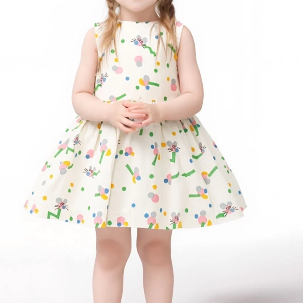 Stella McCartney Kids Wiggle Dress & Diaper Cover 9mo - Picture 3 of 10